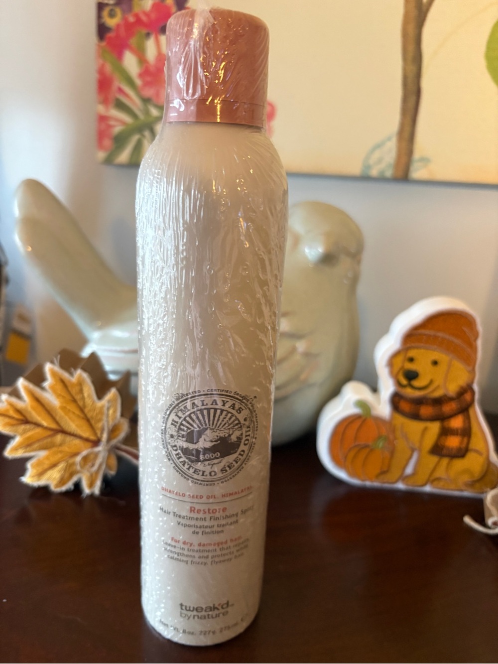 tweak’d by nature Restore Hair Treatment Finishing Spray — Pink